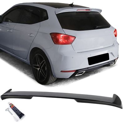 Dach Heckspoiler Performance Schwarz Glanz für Seat Ibiza KJ1 17-21
