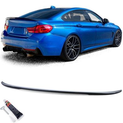 Heckspoiler Lippe Performance Schwarz Glanz passt für BMW 4er F36 Gran Coupe