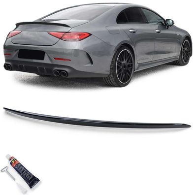 Sport Heckspoiler Schwarz Glanz für Mercedes CLS C257 ab 17