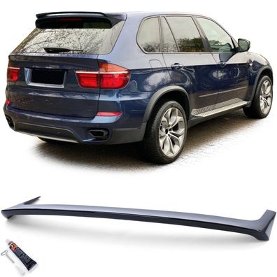 Dachspoiler Heckspoiler Sport Schwarz Glanz passend für BMW X5 E70 06-13