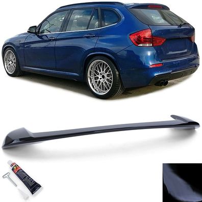 Sport Heckspoiler Lippe Performance Schwarz Glanz passend für BMW X1 E84 09-15