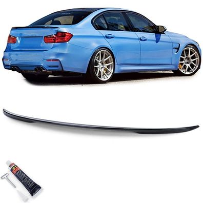 Heckspoiler Lippe Performance Schwarz Glanz mit ABE für 3er BMW F30 Limo 2011-19