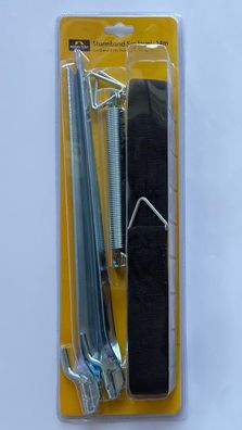 Sturmband Abspannband Jouni 14m schwarz für Markise, Vorzelt 432881r NEU