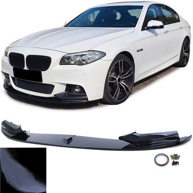 Front Spoiler Lippe Performance Glanz passend für 5er BMW F10 F11 10-17