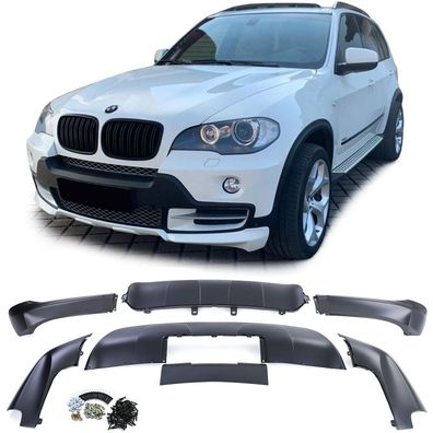 Performance Aero Spoiler Kit Stoßstange Front Heck passt für BMW X5 E70 07-10