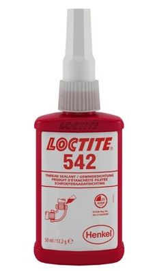 Loctite 542, 50ml, Gewindedichtung mittelfest