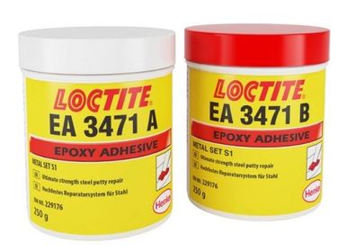 Loctite EA 3471, 500g, 2K-Epoxidklebstoff (Metallreparatur)