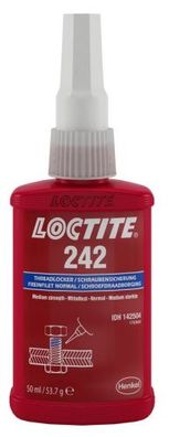 Loctite 242, 50ml, Schraubensicherung mittelfest