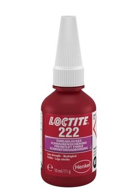 Loctite 222, 10ml, Schraubensicherung niedrigfest