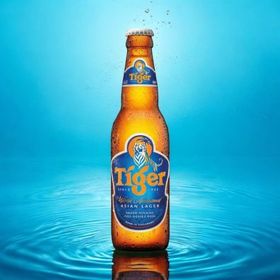 Tiger Beer Asien - Das beliebte Bier aus Singapur mit 5,0% Alc. 6x 0,33 l