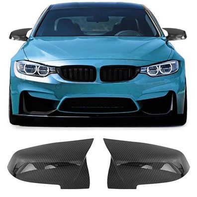 Austausch Spiegelkappen Carbon Look passt für 4er BMW F32 F33 F36 ab 2013