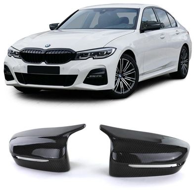 Carbon Austausch Spiegelkappen passend für BMW G20 G21 G30 G31 G11 G14 G15 G16
