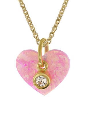 trendor Schmuck Kinder-Anhänger Gold 333/8K + vergoldete Silberkette 28750