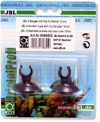 JBL Clipsauger 12mm schwarz zwei Stück