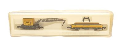 Märklin mini-club 8657 - Kranwagen - Gelb - Spur Z - 1:220 - Originalverpackung