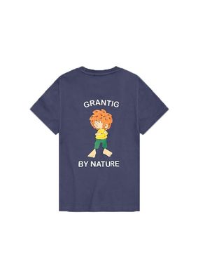 Bavarian CAPS Kids T-Shirt Grantig By Nature V2 graublau