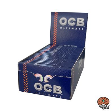 OCB Ultimate Zigarettenpapier kurz Doppel 25 x 100 Blatt