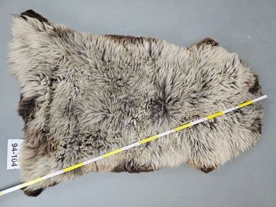 Schaffell in natürlicher Farbe XXL Unikat 94-104