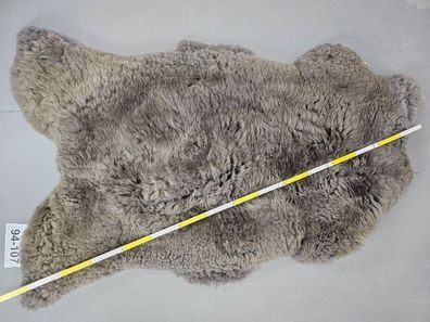 Schaffell grau XXL Unikat 94-107