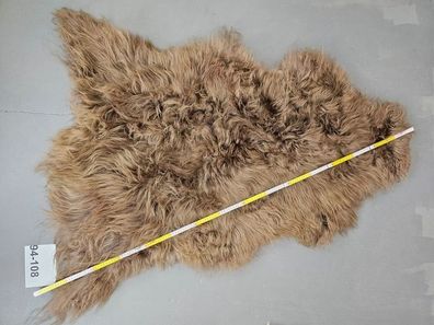 Schaffell grau XXL Unikat 94-108