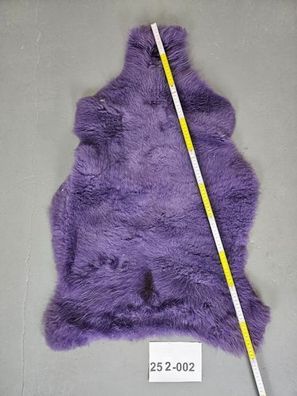 Echtes Öko Schaffell gefärbt Unikat 252-002