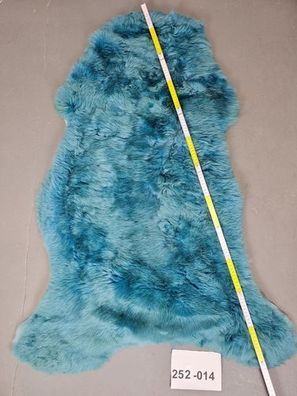 Echtes Öko Schaffell gefärbt Unikat 252-014