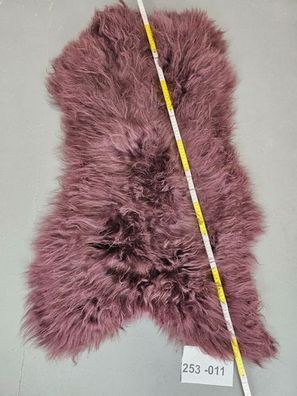 Echtes Öko Schaffell gefärbt Unikat 253-011