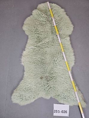 Echtes Öko Schaffell gefärbt Unikat 253-026