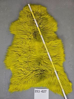 Echtes Öko Schaffell gefärbt Unikat 253-027