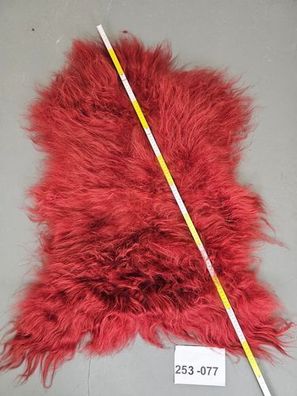 Echtes Öko Schaffell gefärbt Unikat 253-077