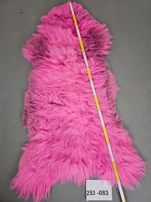 Echtes Öko Schaffell gefärbt Unikat 253-083