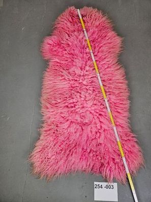 Echtes Öko Schaffell gefärbt Unikat 254-003