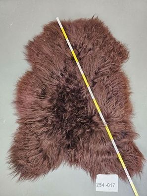 Echtes Öko Schaffell gefärbt Unikat 254-017