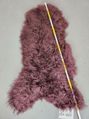 Echtes Öko Schaffell gefärbt Unikat 254-023