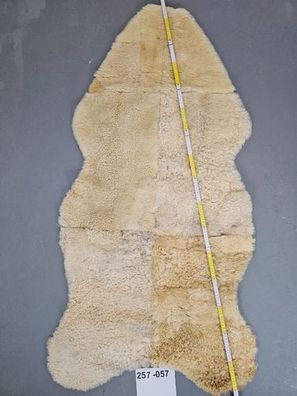 Echtes Öko Schaffell Patchwork Unikat 257-057