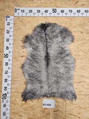 Schaffell kurz gelockt Gotland Unikat 45-408