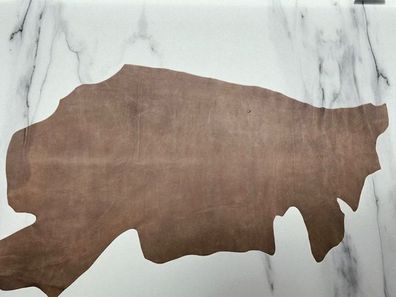 Nubukleder Rind 2,3 mm - Robustes Unikat-Spaltleder für Polster, Taschen & Handwerk