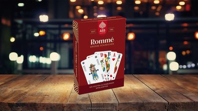 Senioren-Rommé: Französisches Bild mit extra großen Eckzeichen