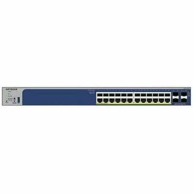 Netgear Switch 24x GE GS728TXUP-300EUS Smart + 4x10G SFP+ PoE