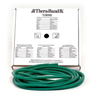 Thera-Band® 7,50m Tubing Tubes Grün Schwer Stark