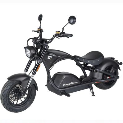 Chopper Elektroroller 4000W 80 km/h M1PS Knight Elektro Scooter mit Straßenzulassung