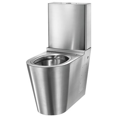 Delabie WC Monobloco S21 mit Spülkasten Edst. 1.4301 satiniert