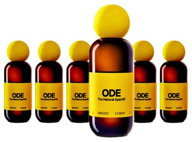 6 x ODE Bright Lemon Natural Aperitif