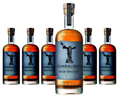 6 x Glendalough Pot Still Irish Whiskey