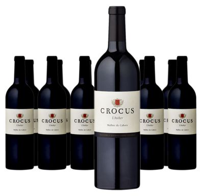 12 x Crocus l'Atelier Malbec da Cahors – 2021