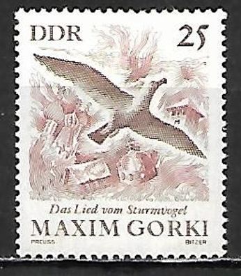 DDR postfrisch Michel Nummer 1352 mit Falz