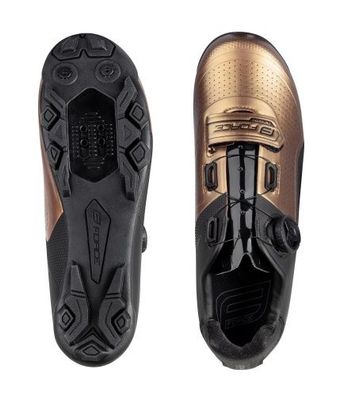 MTB Schuhe FORCE Virtuoso GRAVEL schwarz-Bronze
