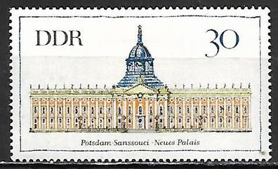DDR postfrisch Michel-Nummer 1382 mit Falz