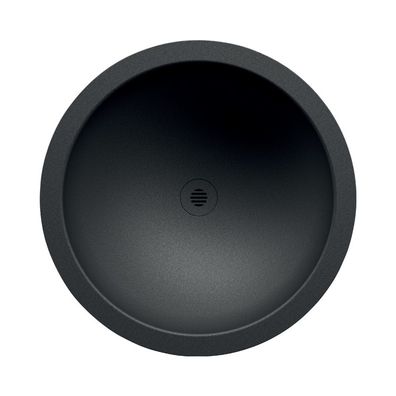 Delabie Einbau-WT HEMI D 385mm ohne Überlauf Edelstahl matt schwarz