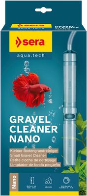 sera Gravel Cleaner Nano Mulmsauger für kleine Aquarien und Nano Cubes
